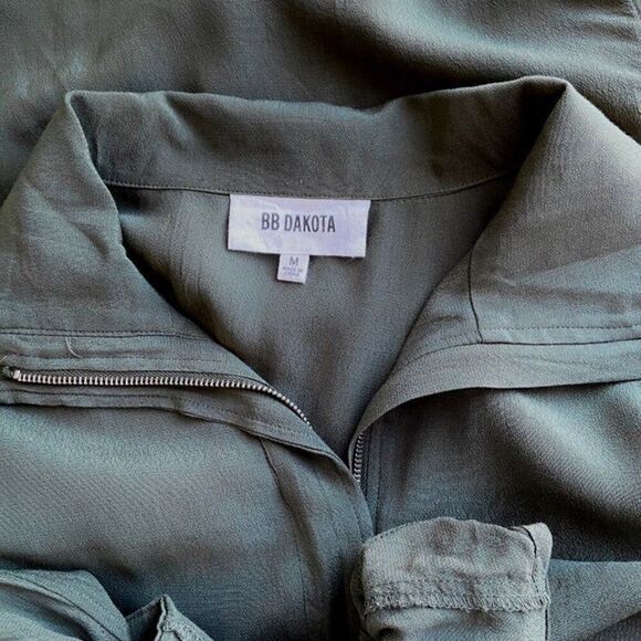 BB Dakota Anorak Olive Green Military Utility Jacket M - Picture 5 of 8